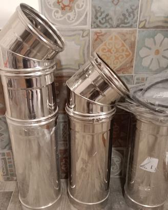 tubi in acciaio inox per camino