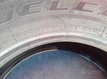 pneumatici 255 70 18 Bridgestone 