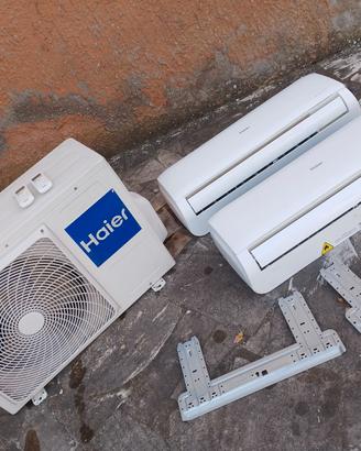 Dual split HAIER Condizionatore 9+9GasR32 RomaNord
