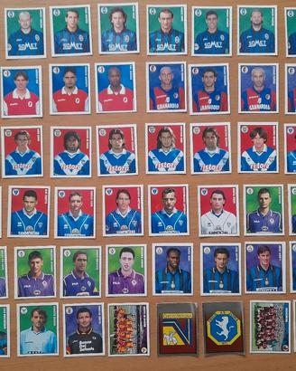 60 Figurine Merlin's calcio 98 con Batistuta Conte