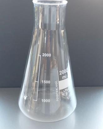Matraccio Erlenmeyer SIMAX 2000 ml – vetro borosil