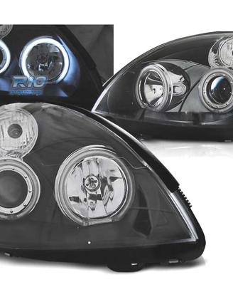 FARI PER RENAULT CLIO 01-05 ANGEL EYES CCFL FONDO 