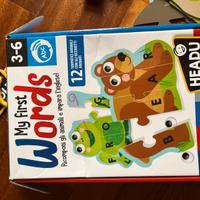 Puzzle bimbi My English First Words