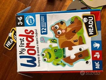 Puzzle bimbi My English First Words