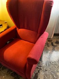 Poltrona reclinabile elettrica