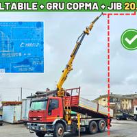 Iveco eurotech 190e30 con gru 20 m e gib