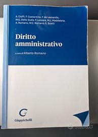 Libro Diritto amministrativo, Giappichelli, Romano