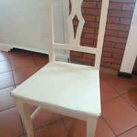 Sedie in legno massello