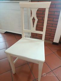 Sedie in legno massello