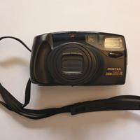 FOTOCAMERA PENTAX ZOOM 105R A RULLINO 35MM TESTATA