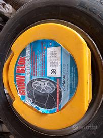 Catene da neve R12 R13 R14 R15 mai usate gruppo 30
