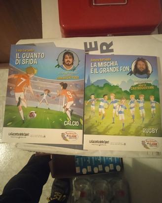 Lotto 2 libri Conad gazzetta dello sport Gennaro G