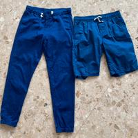 Set pantaloni 11/12 anni blu - primigi + kiabi