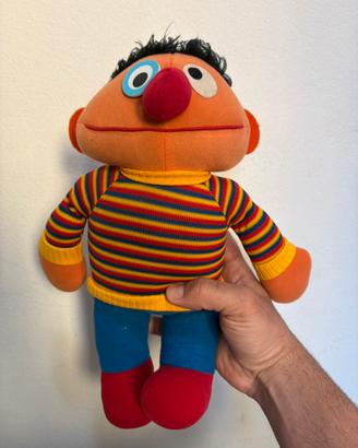 Peluche Ernie Sesame Street vintage multicolor