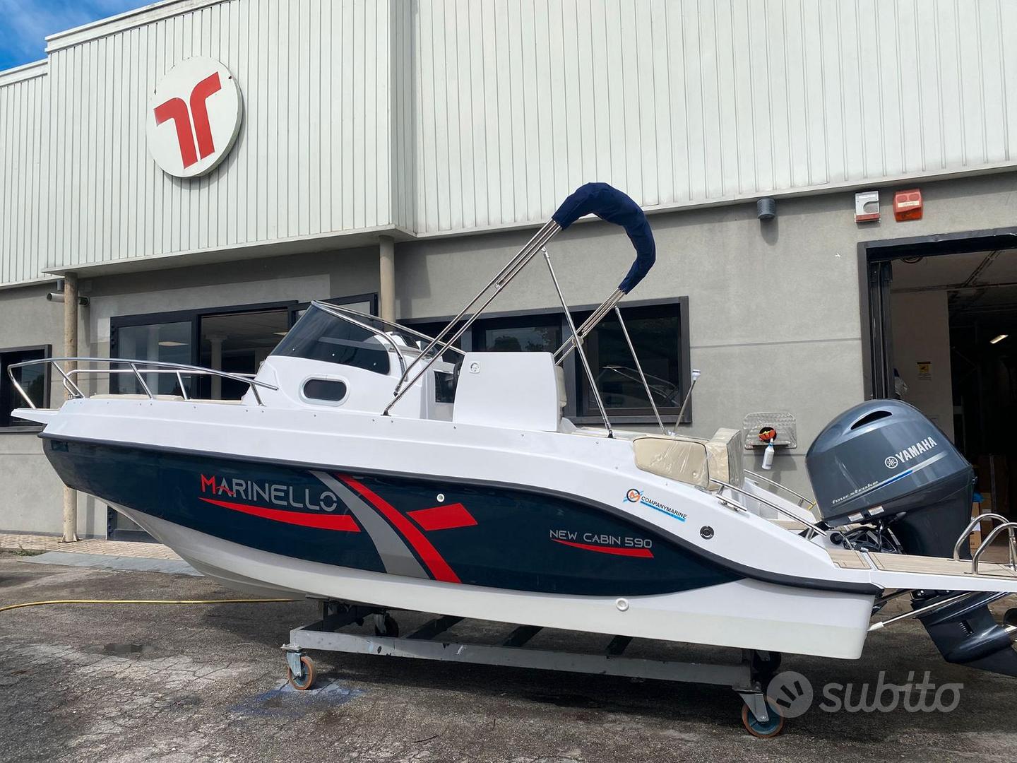 Subito - CompanyMarine Srl - Marinello 590 CABIN Nuovo + Yamaha F115 ...