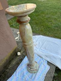 Colonna in Marmo Onice Venato