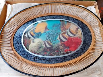 piatto decorativo vintage 