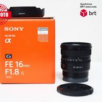 Sony FE 16 F1.8 G . (Sony)