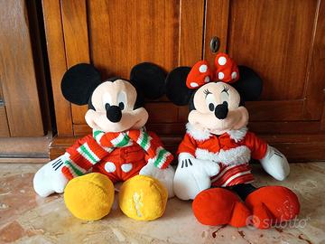 peluche Minnie e Topolino Disney