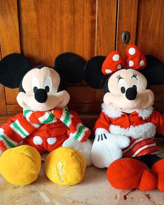 peluche Minnie e Topolino Disney