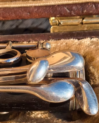 CLARINETTO BUFFET CRAMPON RC, chiave MIb,18 chiavi