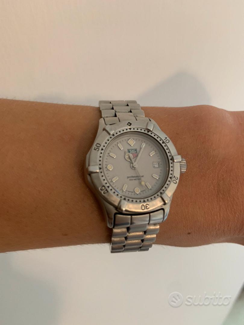 Orologio Tag Heuer 2000 ref. we1411 r donna 200m Abbigliamento