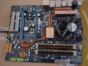 Scheda madre, CPU Intel E8400 8G RAM Socket LGA775