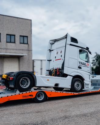 NUOVO Semirimorchio Trasporto Trattori Monoasse