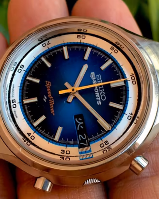 Seiko sports speedtimer 7015-8000 Flyback JDM 70’S