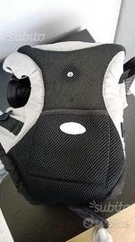 Marsupio infantino nero front 2 back rider