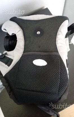 Marsupio infantino nero front 2 back rider