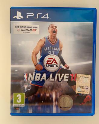 PS4 NBA 16 videogioco gioco