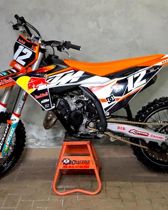 KTM sx 125 2024 iniezione OMOLOGABILE motard