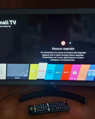 LG Smart TV/monitor LED da 24”