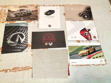 brochure pubblicitarie auto