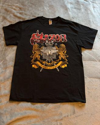 T-shirt Saxon Tour 2022 -40 Years of British Metal