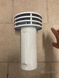 Esalatore fumi scaldino a gas