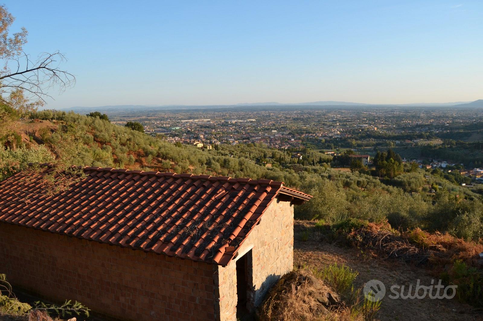 Casolare panoramico con oliveto collinare toscana - Vista 2