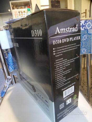 Amstrad LETTORE DVD AMSTRAD D360 NUOVO IMBALLATO DVD READER NEW 