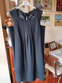 Elegante vestito nero nuovo Stefanel 44 