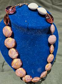 Girocollo perle murano