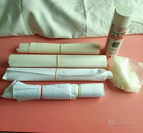 materiale (stabilizzatori) per ricamatrice