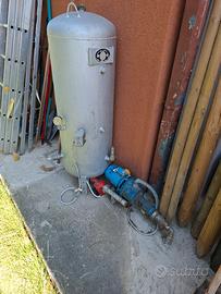 autoclave completa di pompa e serbatoio