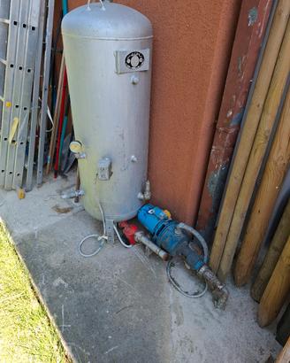 autoclave completa di pompa e serbatoio