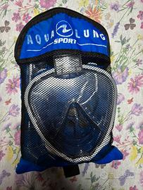 Maschera da immersione con boccaglio integrato