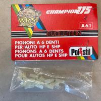 Poljstil, pistoni a 6 denti- champion 175