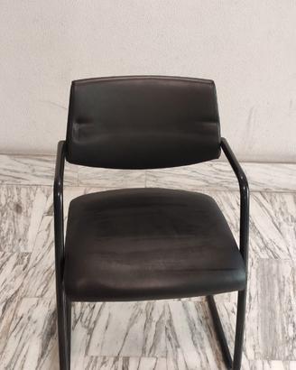 Sedia da ufficio in similpelle Sitland