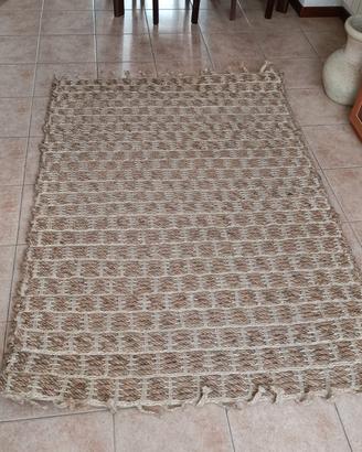 Tappeto grande in juta e fibra naturale 