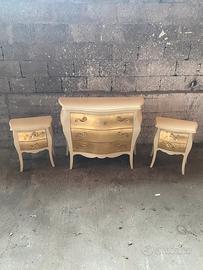 Cassettiera più comodini