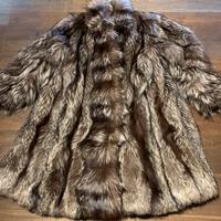 pelliccia volpe collo scialle come nuova